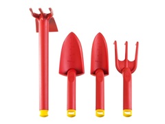 GRINDA 4 предмета: 2 совка, рыхлитель, мотыга-рыхлитель, садовый набор (421360-H4)