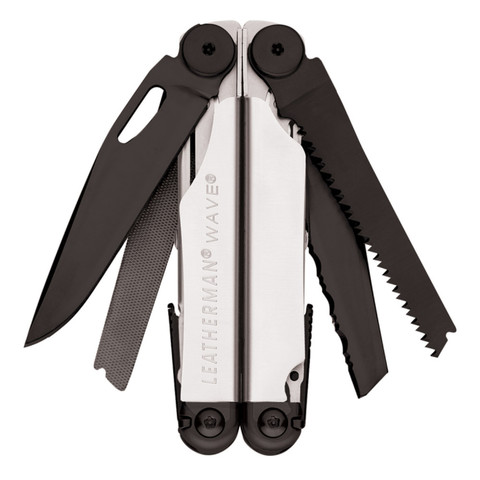 Мультитул Leatherman Wave LE, 17 функций, серебристо-черный, шт