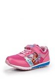 Кроссовки Винкс (Winx) на липучке и шнурках для девочек, цвет розовый, фея Блум. Изображение 2 из 8.