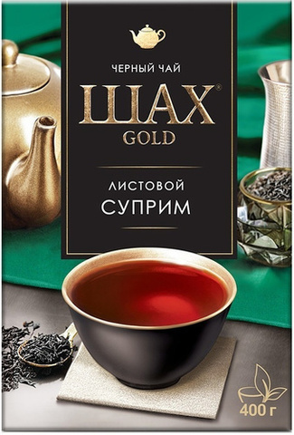 Çay \ Чай \ Black Tea Shah Gold Supreme 400 q