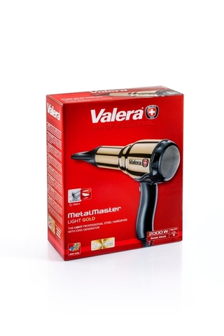 Фен Valera Professional Swiss Metal Master Light Gold