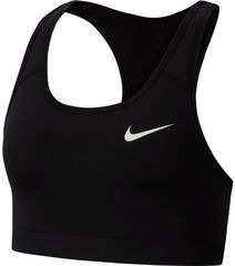Бюстгальтер спортивный Nike Dri-Fit Swoosh Band Bra Non Pad - black/black/white