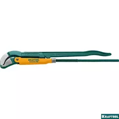 KRAFTOOL PANZER-45, №4, 3?, 670 мм, трубный ключ с изогнутыми губками (2735-30)