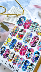 Пленки LAQUE NAIL WRAPS №53