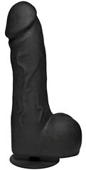 Черный фаллоимитатор-гигант с присоской-плагом The Really Big Dick - 30,5 см. - 