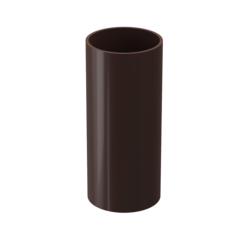 Труба водосточная 3 м Standard, тёмно-коричневый