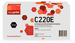 Картридж EasyPrint LR-SPC220E BK для Ricoh Aficio SP C220S/C220N/C221SF/C221N/C222DN/C222SF/C240DN/C240SF (2300 стр.) черный, с чипом, 406052
