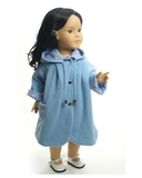 Пальто - на кукле. Одежда для кукол, пупсов и мягких игрушек.