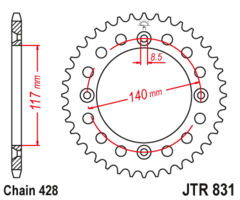 Звезда JT JTR831