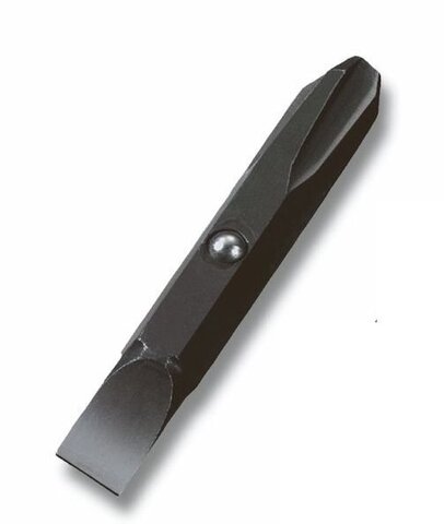 Насадка/Бита плоская отвёртка 4 мм.+крестовая отвёртка Phillips 2 для ножей Victorinox CyberTool, SwissChamp XLT/XXL/XAVT. (A.7680.14)