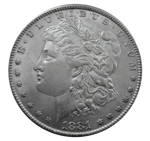 1 доллар Морган Б/Д. США. 1881 год