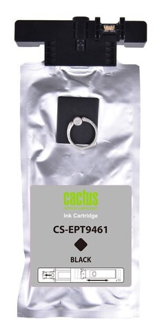 Картридж струйный Cactus CS-EPT9461 T9461 черный пигментный (180мл) для Epson WF-C5290DW/WF-C5790DW