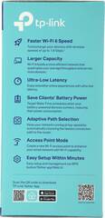 TP-Link RE600X Усилитель сигнала Wi-Fi 6 AX1800, до 574 Мбит/с на 2,4 ГГц +до 1201 Мбит/с на 5 ГГц, 2 встроенные антенны