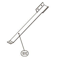 Запчасть №101C для HGSR. Планка рукоятки