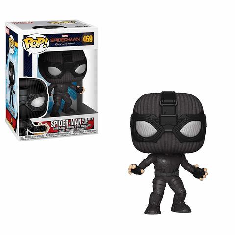 Фигурка Funko POP! Bobble: Marvel: Spider-Man: Far From Home: Spider-Man (Stealth Suit) 39208