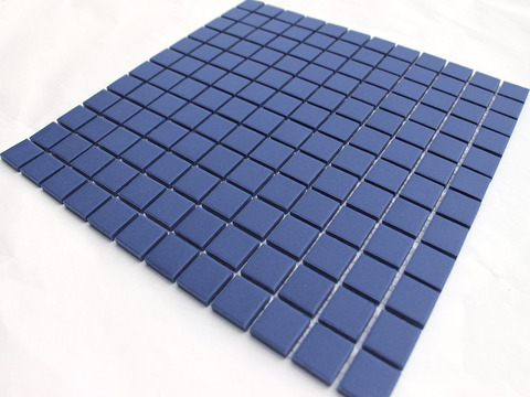 Мозаика LeeDo: Abisso scuro 30х30х0,6 см (чип 23x23x6 мм) из керамогранита с прокрасом в массе