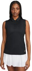 Женское поло Nike Dri-Fit Victory Sleeveless Polo - Black