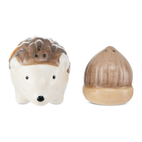 Набор солонка и перечница Decor de table Осенние дары Ёжик