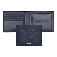 Портмоне кожаный HB Classic Grained Navy