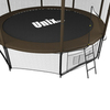 Батут Unix 12 ft Black&Brown outside - 3,66 м