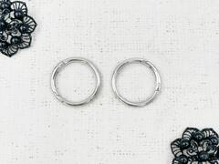 Кольцо-карабин для сумок, d 3,2 см, никель