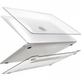 Чехол матовый Hardshell Case для Macbook Air 13.3" (2018-2020г) и Air 13.3" М1 (2020г) (A1932; A2179; А2337) (Прозрачный)