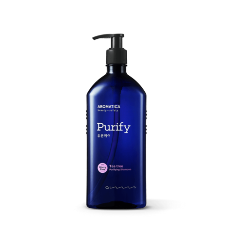 Aromatica tea tree purifying shampoo - Бессульфатный шампунь с чайным деревом для жирной кожи головы
