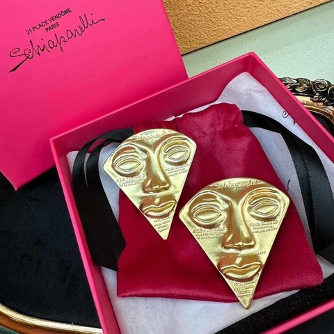 Серьги Schiaparelli лицо