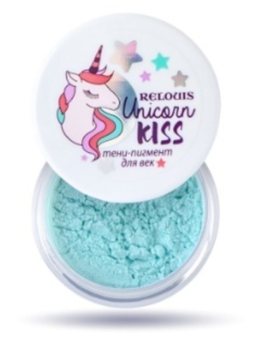 RELOUIS Тени-пигмент для век Unicorn KISS тон 03 Mint Unicorn