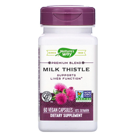 Nature's Way, Milk Thistle, 60 Vegan Capsules
