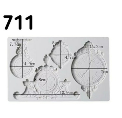 Молд Часы, Арт.PO-0711, силикон