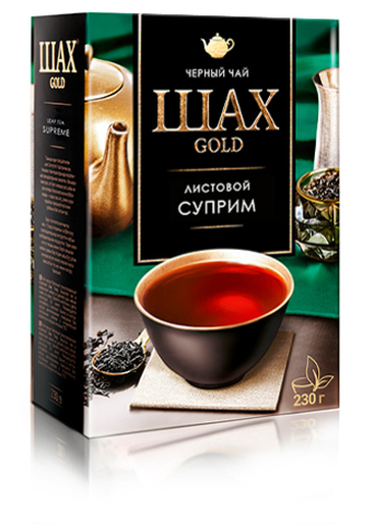 Çay \ Чай \ Black Tea Shah Gold Supreme 230 q