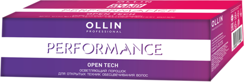 OLLIN BLOND PERFORMANCE Open Tech Осветляющий порошок для открытых техник обесцвечивания волос 30г