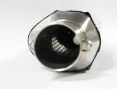 Глушитель с флейтой универсальный под карбон