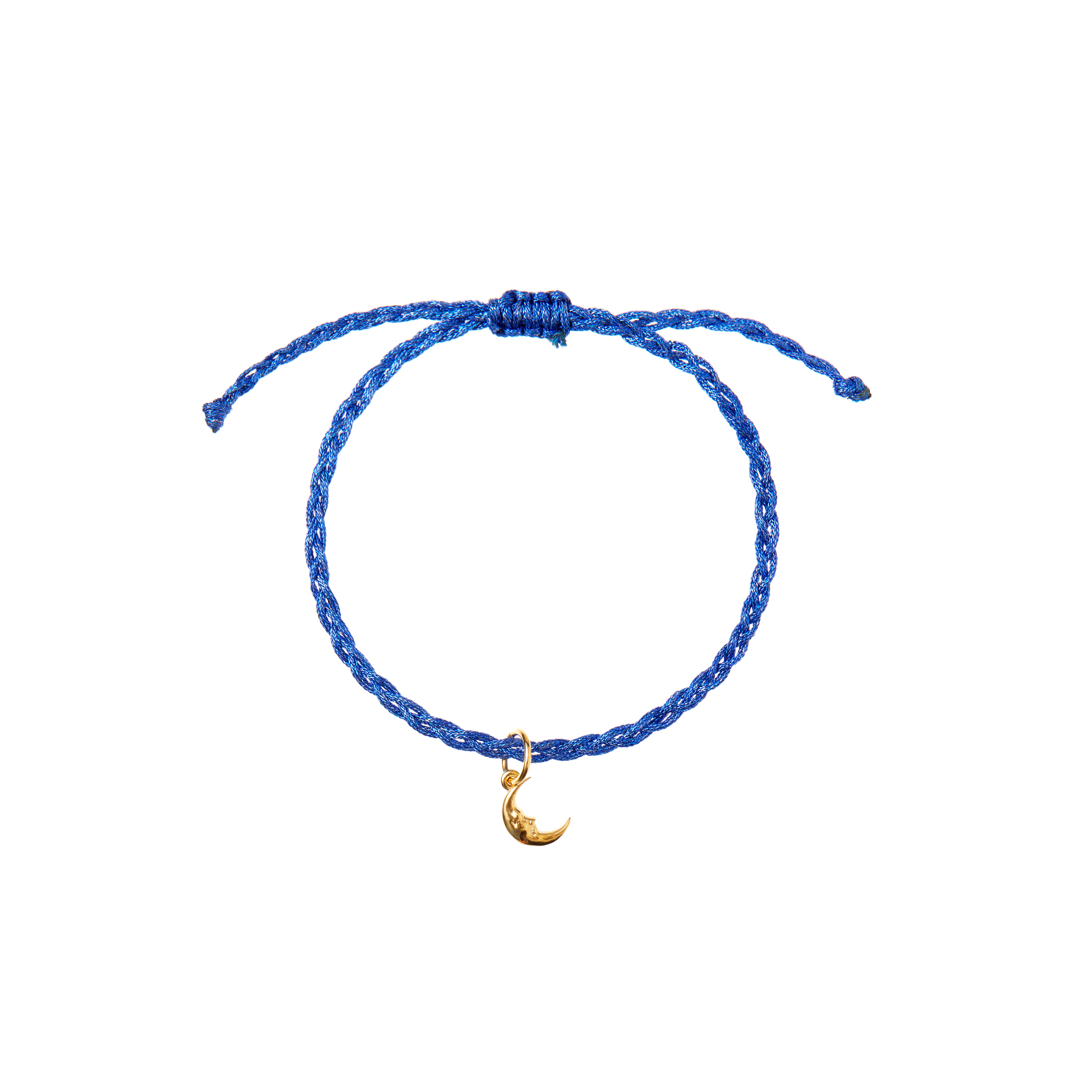 HERMINA ATHENS Браслет Tiny Moon Metallic Bracelet – Blue hermina athens браслет tiny elephant metallic bracelet – silver