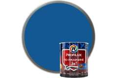 Грунт-эмаль по ржавчине 3 в 1 Profilux полуматовая синяя