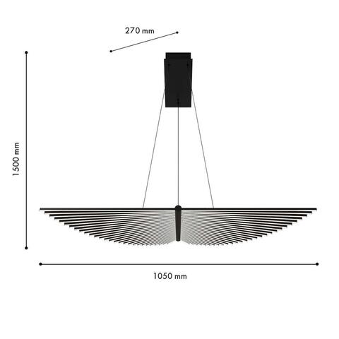 Подвесной светодиодный светильник Favourite Vingar 4381-2P