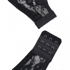 Кружевной пояс для чулок Black Sexy Lace (3XL)