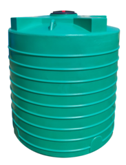 Емкость Ц5000 Хромов 5000 л. вертикальный (1900x1900x2090см;зеленый) - арт.560945