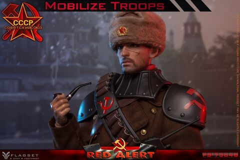Фигурка Советский призывник масштаб 1/6 Red Alert