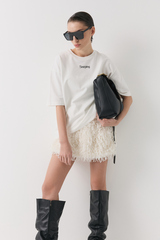 Белая футболка