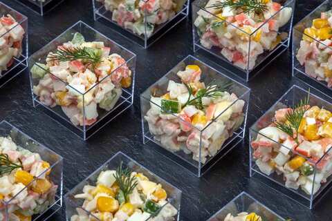 Веррин с крабовым салатом, 12 шт.