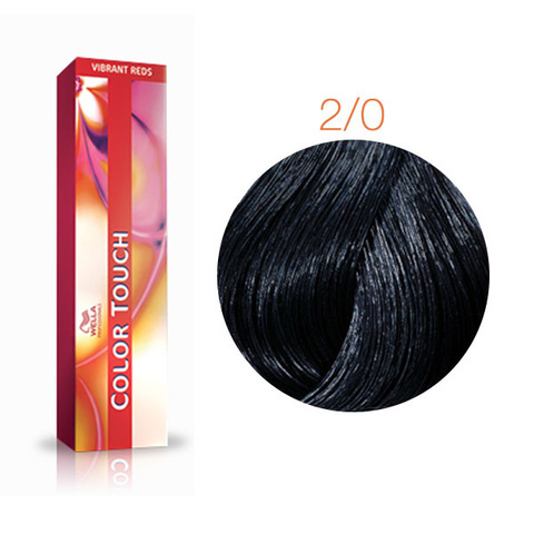 Wella Professional Color Touch Pure Naturals 2/0 (Черный) - Тонирующая краска для волос