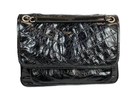 Женская сумка на плечо Saint Laurent Niki черный