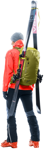 Картинка рюкзак для сноуборда Deuter Freerider Pro 34+ Cactus/Sprout - 15