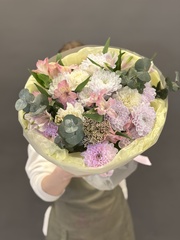 Букет цветов Сиреневый закат