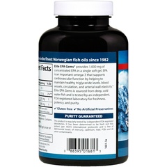 Carlson Labs, Elite EPA Gems, 1000 мг, 120 мягких капсул