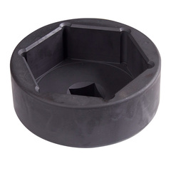 МАСТАК (100-42102) Головка торцевая шестигранная для гаек ступицы грузовиков 1", 100 мм