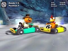 Moorhuhn Fun Kart / Crazy Chicken Fun Kart 2008 (Playstation 2)