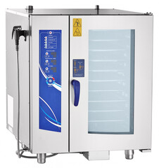 11000018918 Абат Пароконвектомат ПКА 10-1/1ПМ2-01 (парогенератор, 10хGN-1/1, память на 110 программ приготовления, 6 программ мойки, вся нерж, без г/емкостей, 3х-канальный щуп, регулировка влажности, вентилятор: реверс + 5 скоростей)